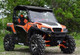 Polaris General XP 1000 Scratch Resistant Vented Full Windshield by Super ATV